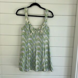 FOR LOVE AND LEMONS Yori Minidress in Green